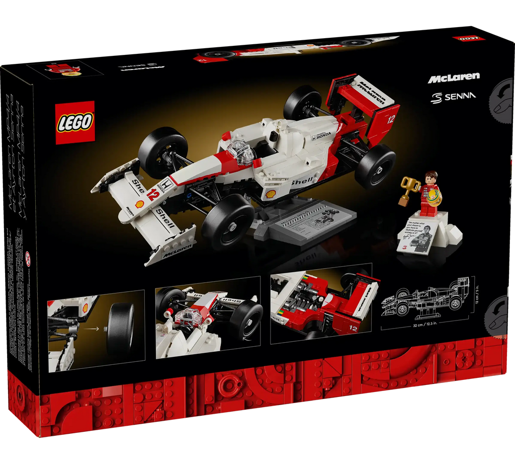 LEGO ICONS 10330 McLaren MP4/4 & Ayrton Senna - TOYBOX Toy Shop