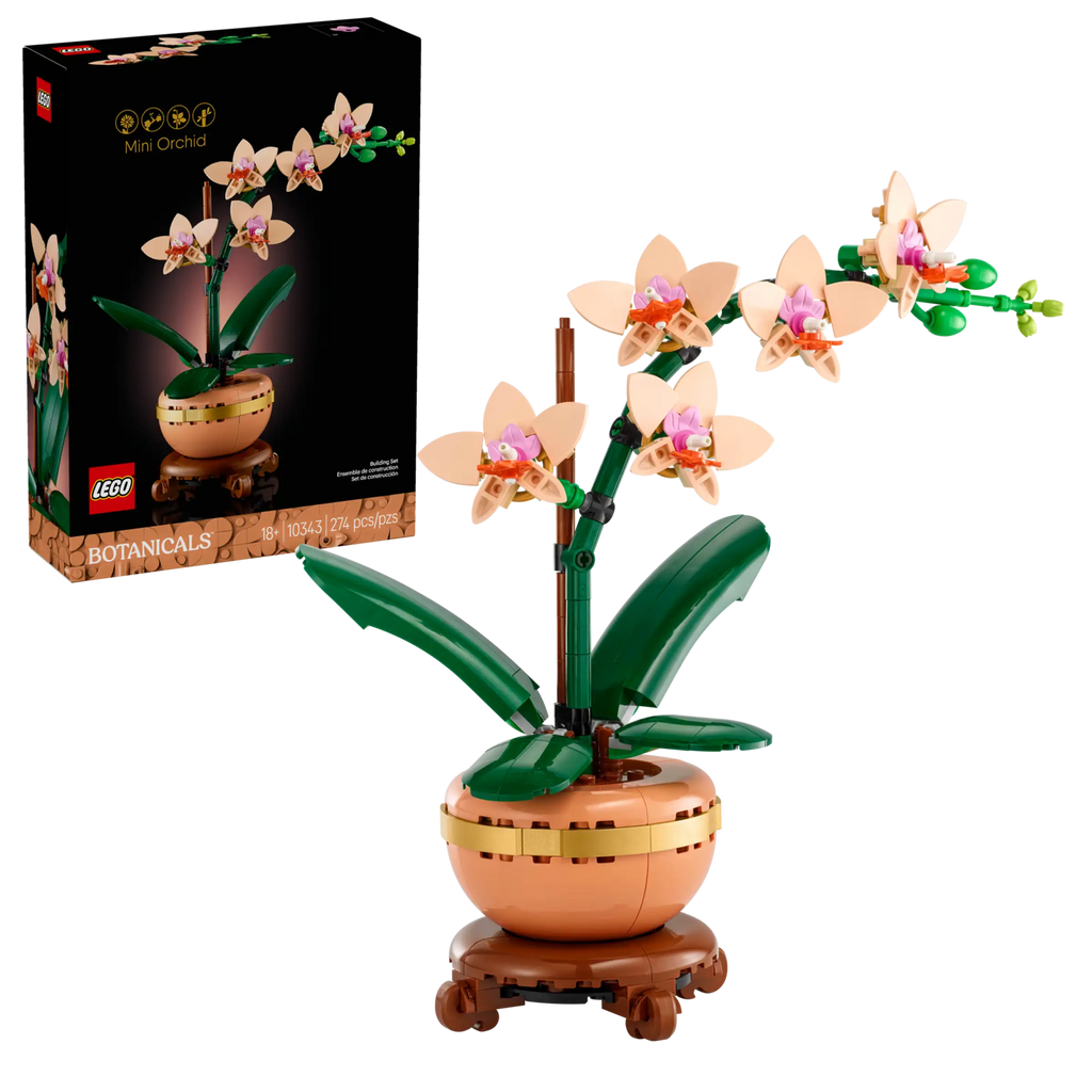 LEGO BOTANICALS 10343 Icons Botanical Mini Orchid - TOYBOX Toy Shop