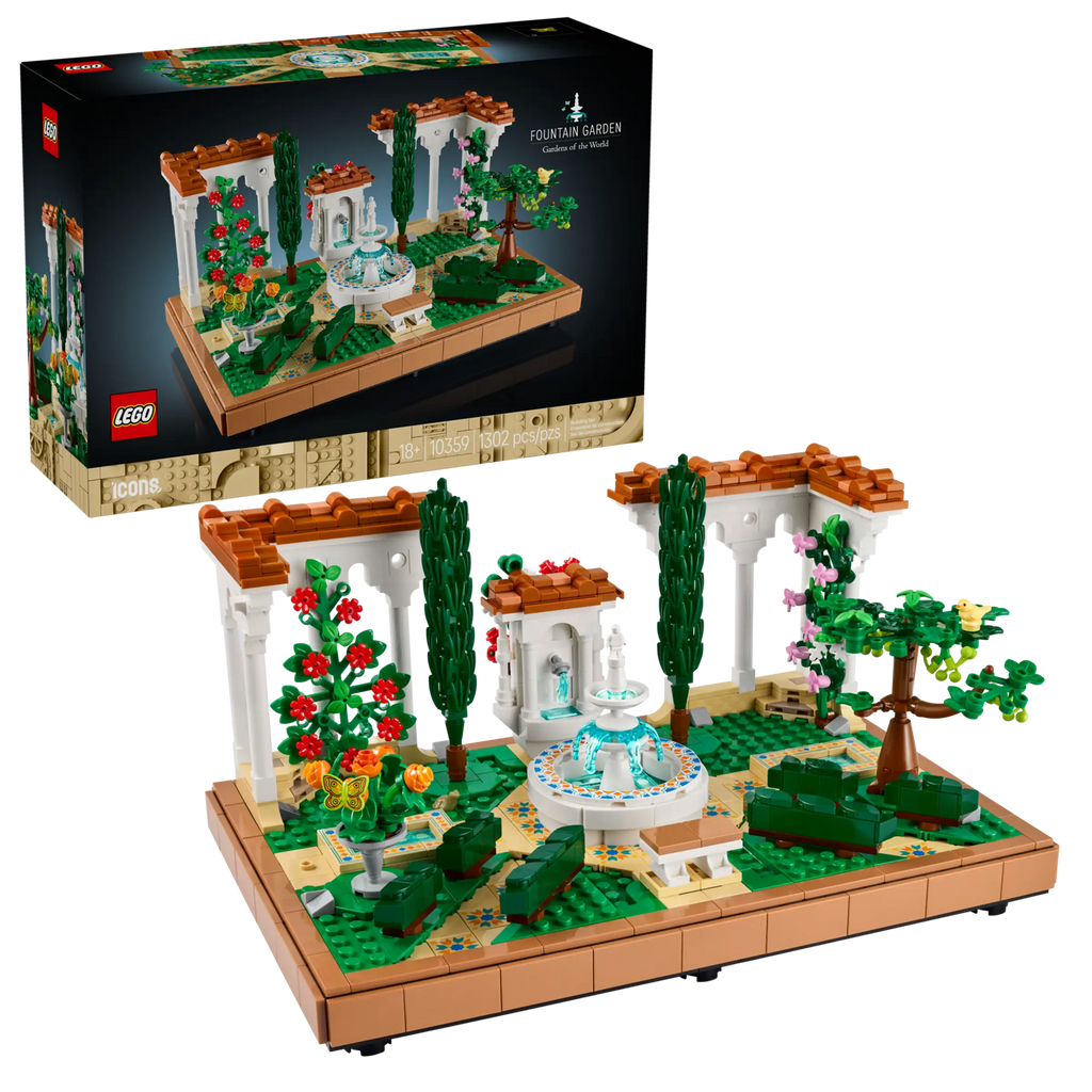 LEGO ICONS 10359 Fountain Garden - TOYBOX Toy Shop