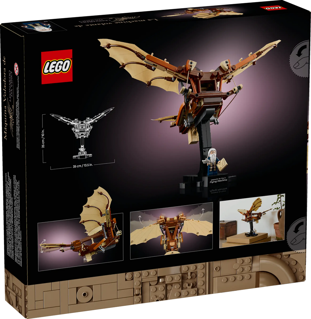 LEGO ICONS 10363 Leonardo da Vinci's Flying Machine - TOYBOX Toy Shop