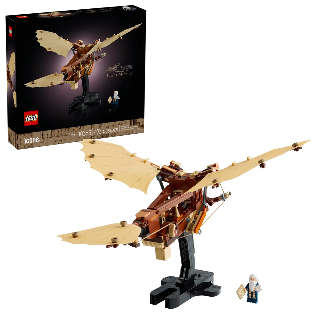 LEGO ICONS 10363 Leonardo da Vinci's Flying Machine - TOYBOX Toy Shop