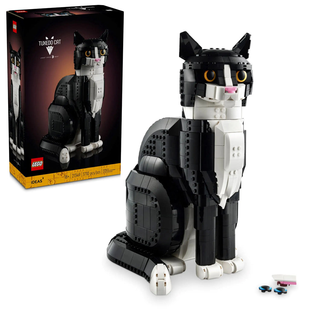 LEGO IDEAS 21349 Tuxedo Cat - TOYBOX Toy Shop