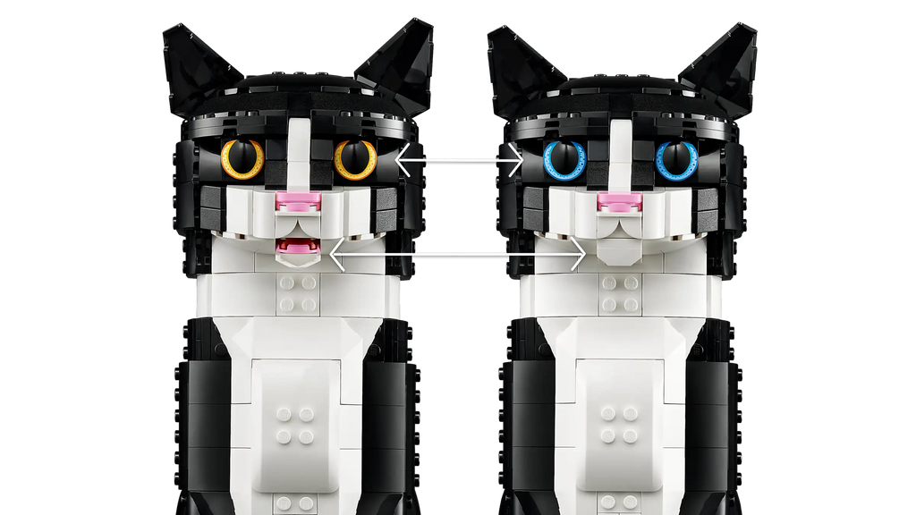 LEGO IDEAS 21349 Tuxedo Cat - TOYBOX Toy Shop