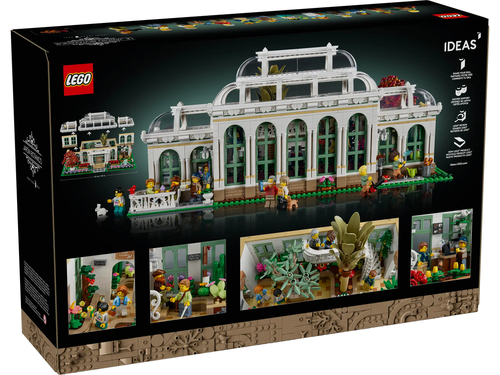 LEGO IDEAS 21353 The Botanical Garden - TOYBOX Toy Shop