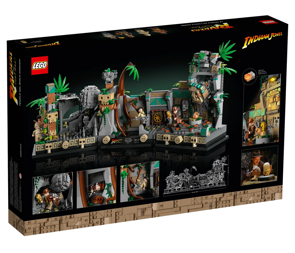 LEGO INDIANA JONES 77015 Temple of the Golden Idol - TOYBOX Toy Shop