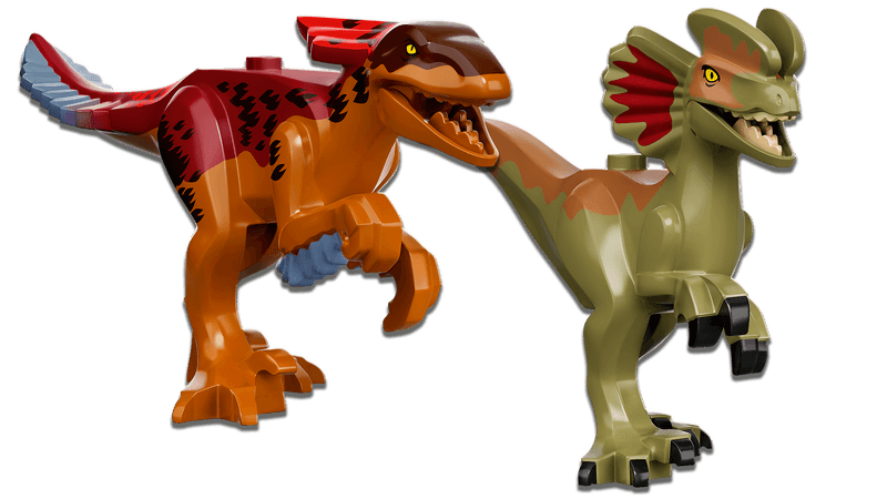 LEGO JURASSIC WORLD 76951 Pyroraptor and Dilophosaurus Transport - TOYBOX Toy Shop