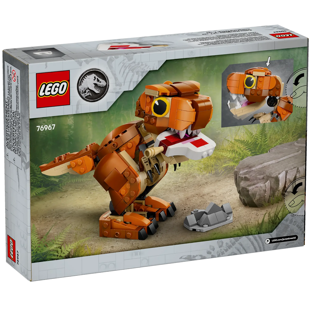 LEGO JURASSIC WORLD 76967 Little Eatie: T-Rex - TOYBOX Toy Shop