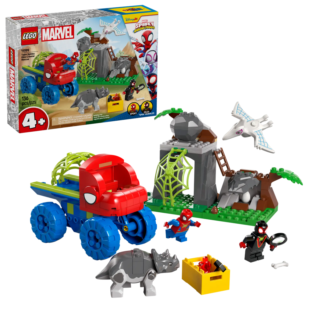 LEGO 11199 Spidey Team Spidey Dino Crawler Rescue - TOYBOX Toy Shop