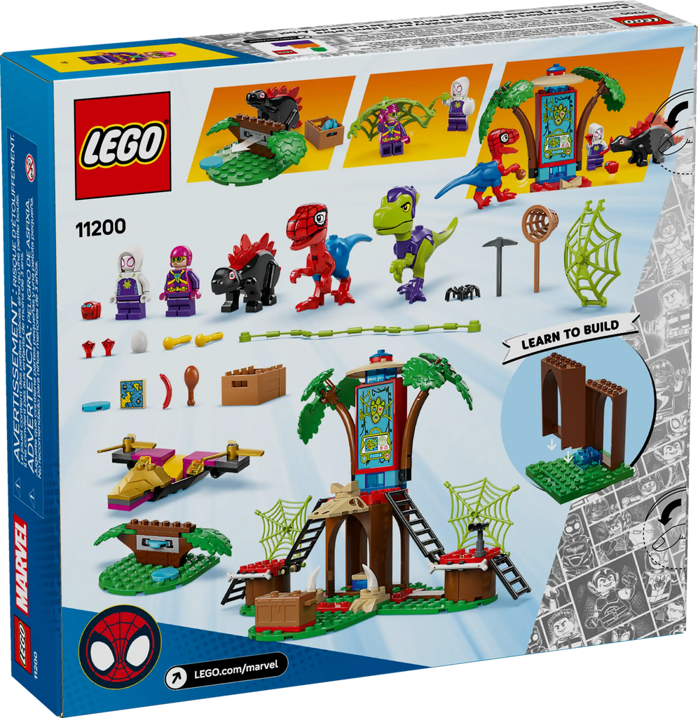 LEGO 11200 Spidey And Gobby’s Raptor Battle At Tree House HQ - TOYBOX Toy Shop