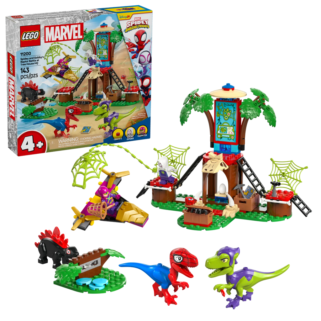 LEGO 11200 Spidey And Gobby’s Raptor Battle At Tree House HQ - TOYBOX Toy Shop