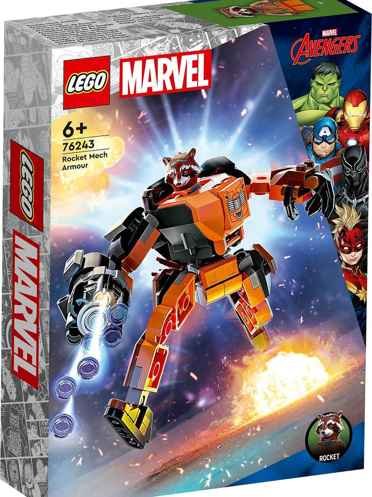 LEGO MARVEL 76243 Rocket Mech Armor - TOYBOX Toy Shop