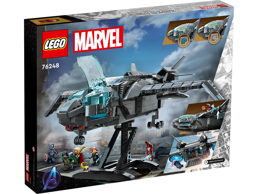 LEGO MARVEL 76248 The Avengers Quinjet - TOYBOX Toy Shop