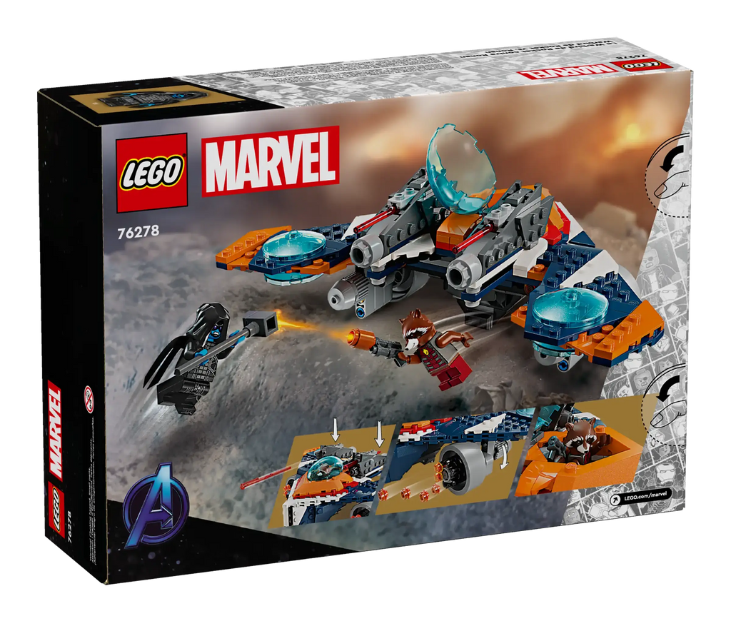 LEGO MARVEL 76278 Rocket's Warbird vs Ronan - TOYBOX Toy Shop