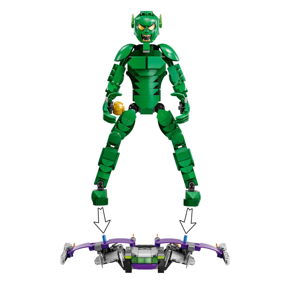 LEGO MARVEL 76284 Green Goblin Construction Figure - TOYBOX Toy Shop