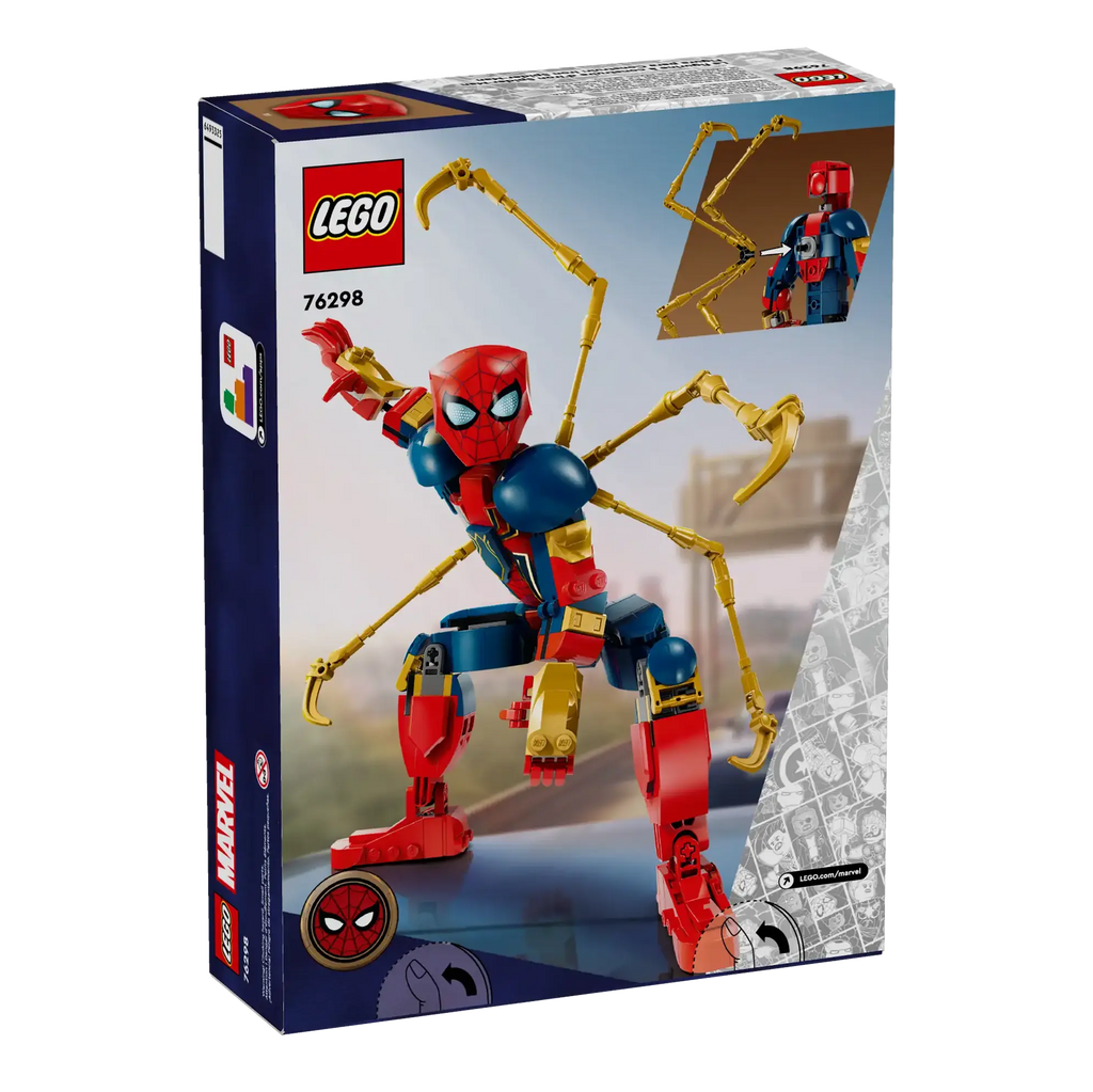 LEGO MARVEL 76298 Iron Spider-Man Construction Figure - TOYBOX Toy Shop