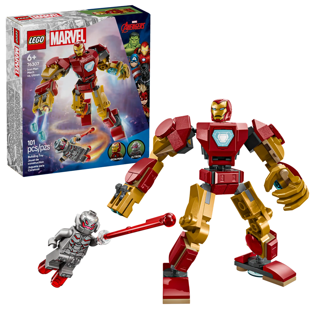 LEGO MARVEL 76307 Iron Man Mech vs. Ultron - TOYBOX Toy Shop