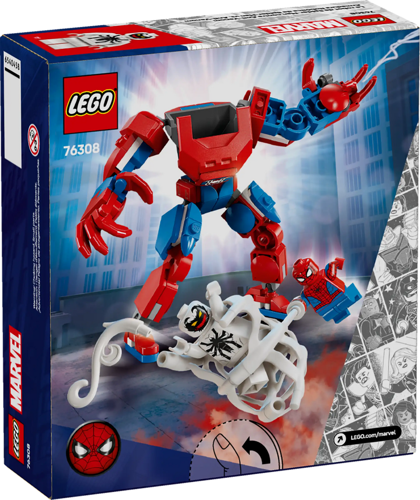 LEGO MARVEL 76308 Spider-Man Mech vs. Anti-Venom - TOYBOX Toy Shop