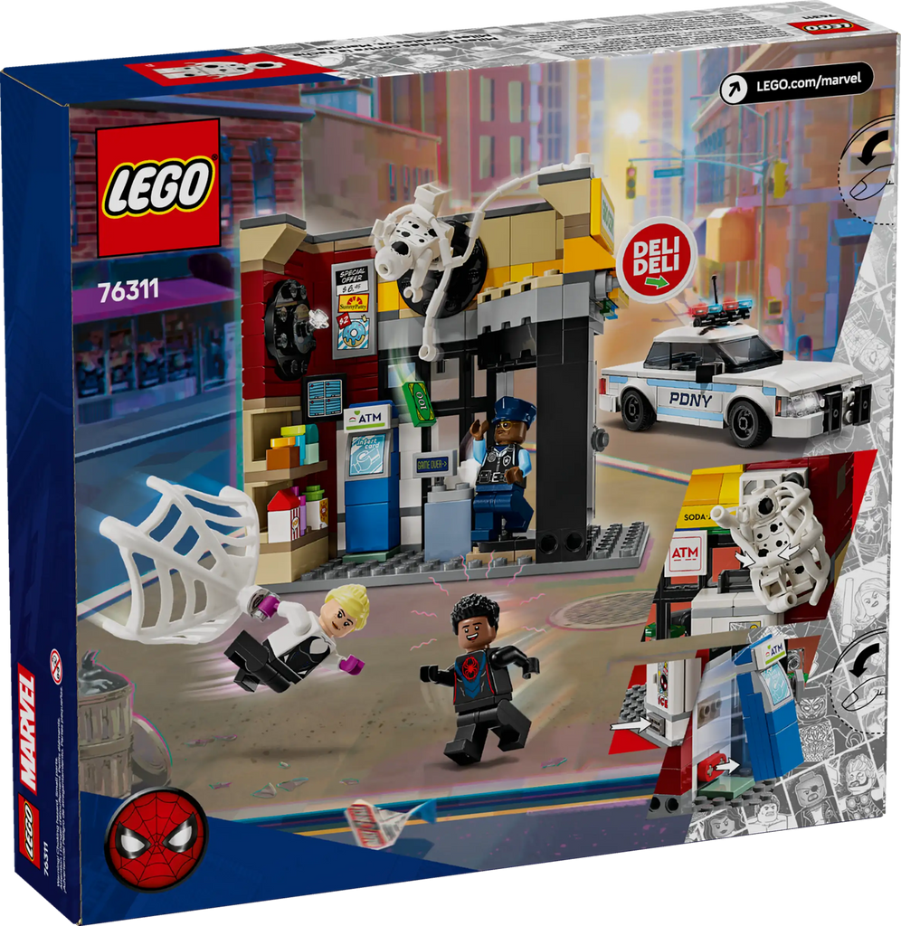 LEGO MARVEL 76311 Spider-Verse: Miles Morales vs. The Spot - TOYBOX Toy Shop