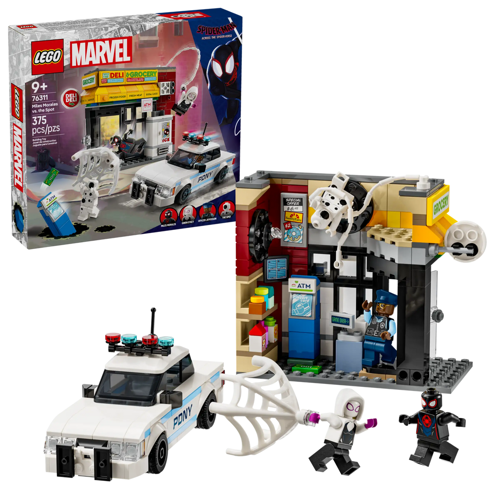 LEGO MARVEL 76311 Spider-Verse: Miles Morales vs. The Spot - TOYBOX Toy Shop