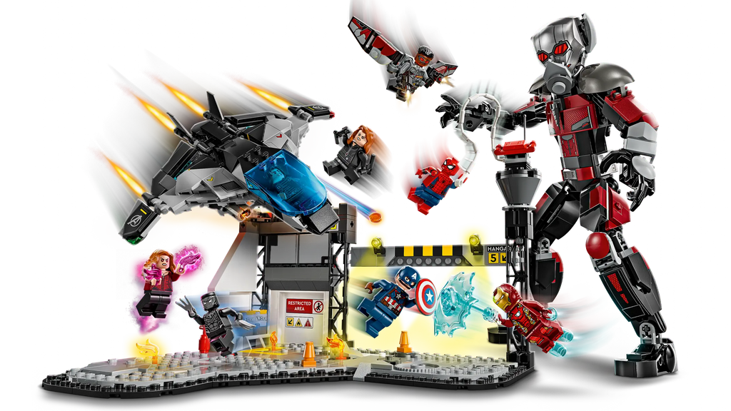 LEGO MARVEL 76314 Captain America: Civil War Action Battle - TOYBOX Toy Shop