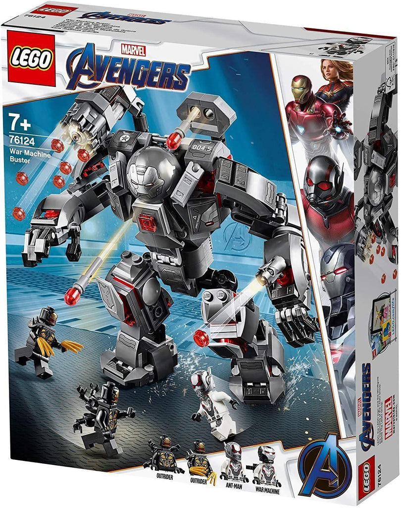 LEGO MARVEL Avengers War Machine Buster 76124 Building Kit (362 Pieces) - TOYBOX Toy Shop