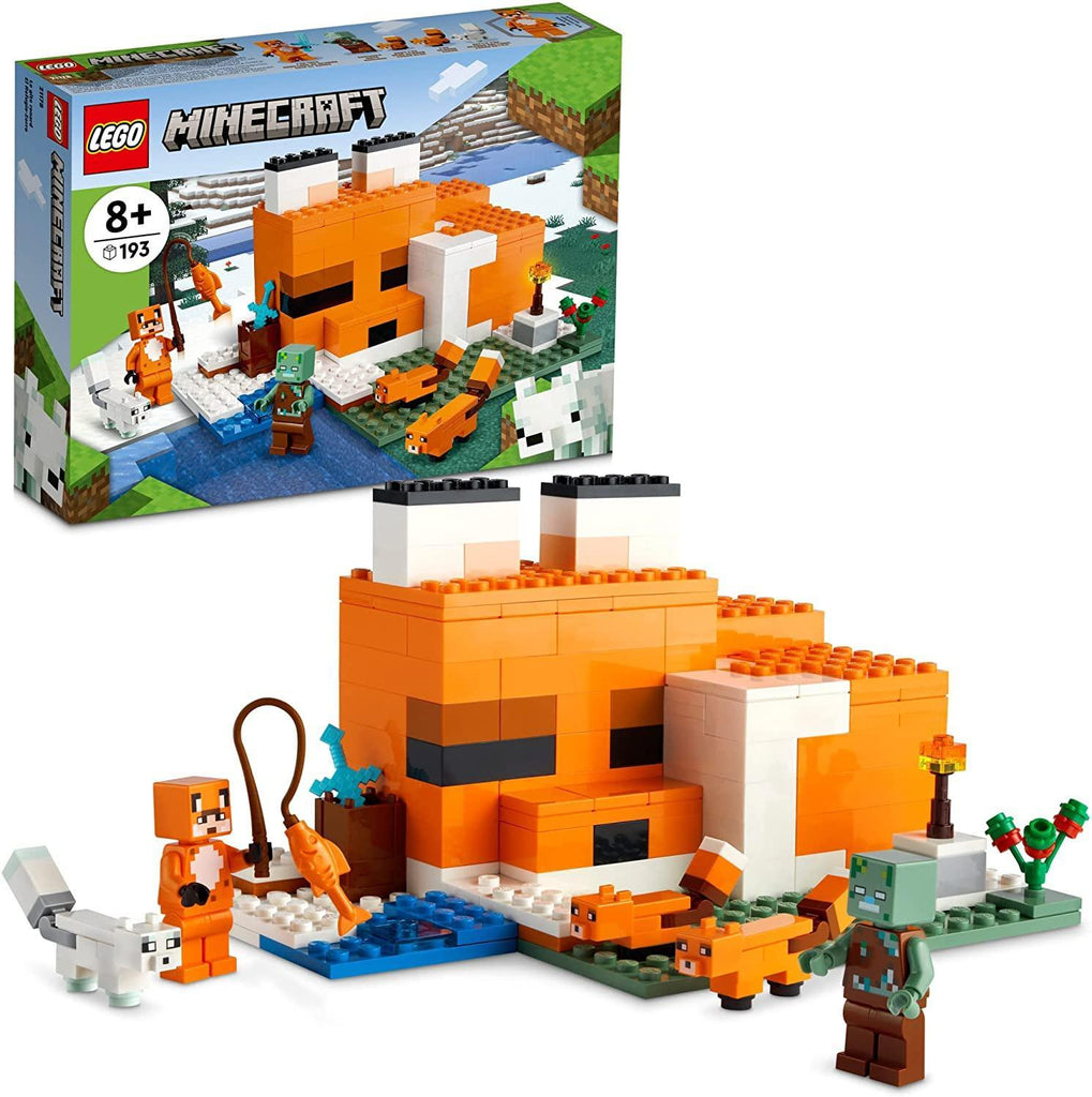 LEGO MINECRAFT 21178 - The Fox Lodge - TOYBOX Toy Shop