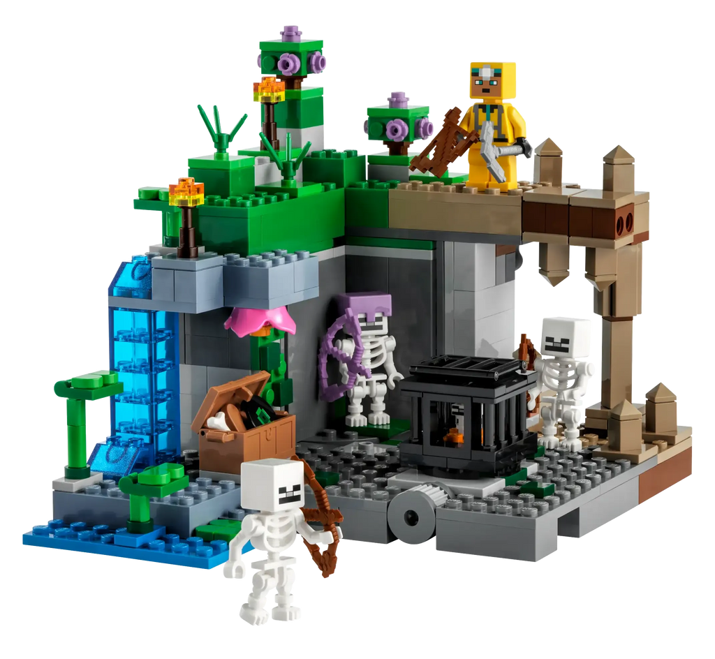 LEGO MINECRAFT 21189 The Skeleton Dungeon - TOYBOX Toy Shop