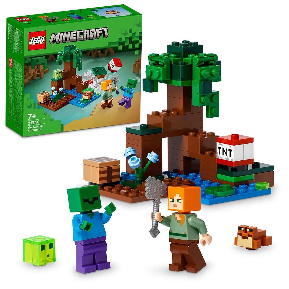 LEGO MINECRAFT 21240 The Swamp Adventure - TOYBOX Toy Shop