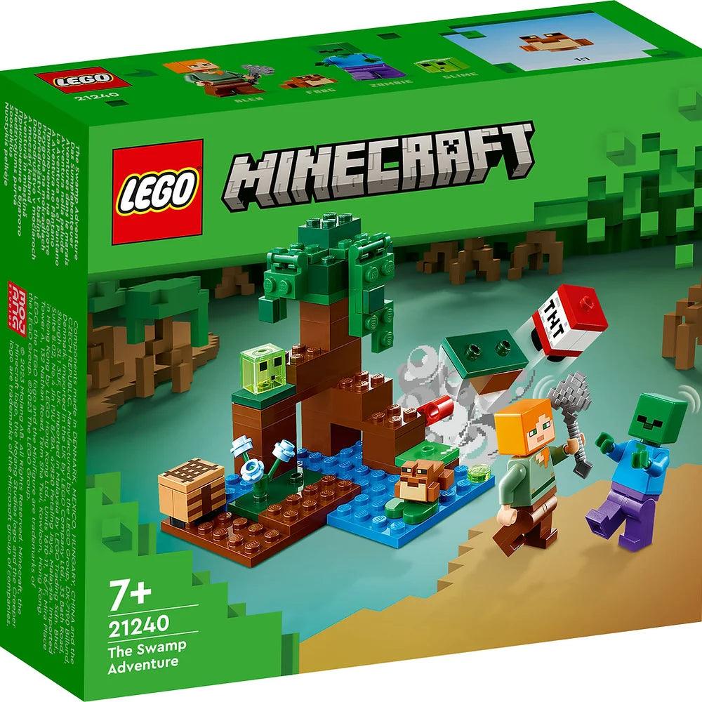 LEGO MINECRAFT 21240 The Swamp Adventure - TOYBOX Toy Shop