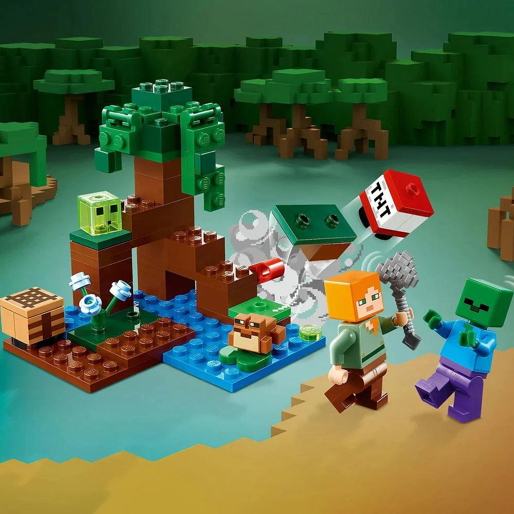 LEGO MINECRAFT 21240 The Swamp Adventure - TOYBOX Toy Shop