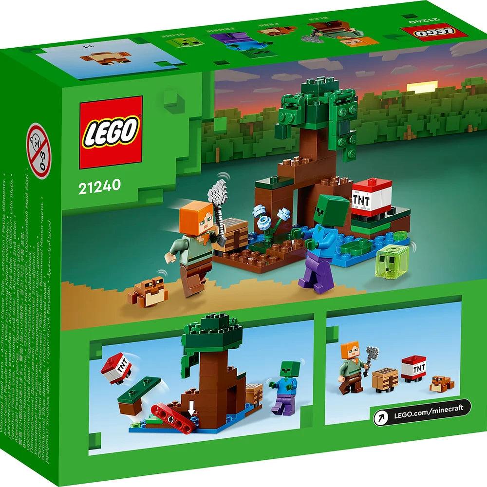 LEGO MINECRAFT 21240 The Swamp Adventure - TOYBOX Toy Shop