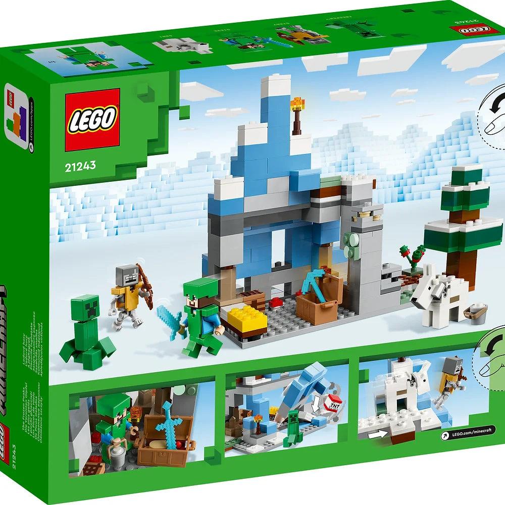 LEGO MINECRAFT 21243 The Frozen Peaks - TOYBOX Toy Shop