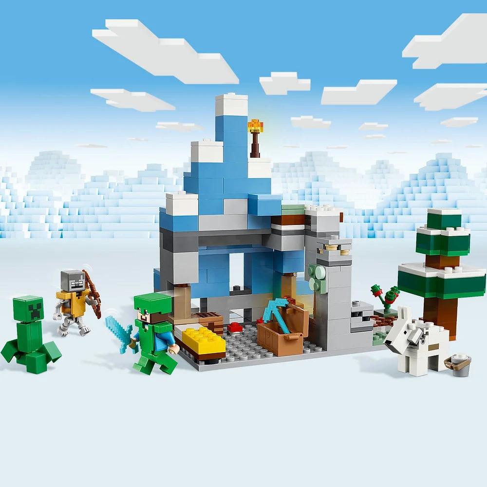 LEGO MINECRAFT 21243 The Frozen Peaks - TOYBOX Toy Shop