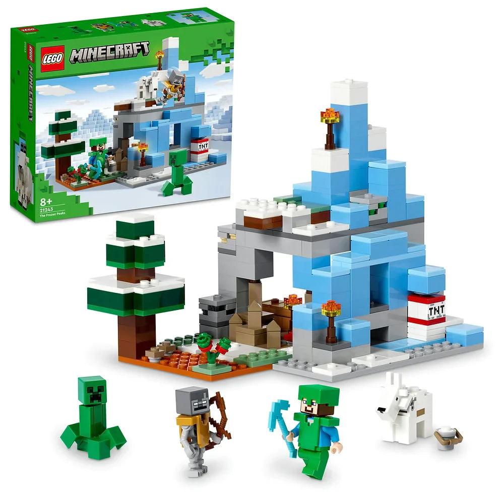 LEGO MINECRAFT 21243 The Frozen Peaks - TOYBOX Toy Shop