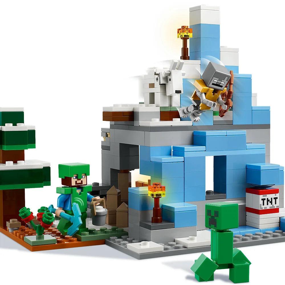 LEGO MINECRAFT 21243 The Frozen Peaks - TOYBOX Toy Shop