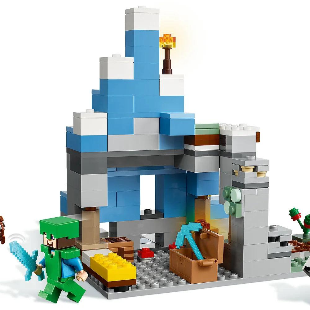 LEGO MINECRAFT 21243 The Frozen Peaks - TOYBOX Toy Shop