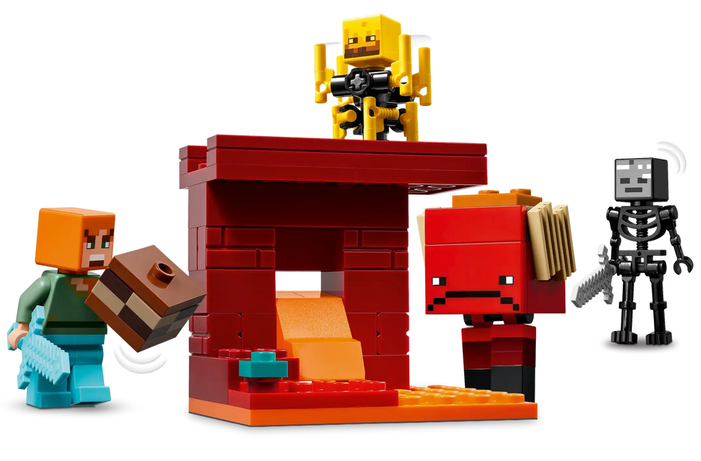 LEGO MINECRAFT 21266 The Nether Lava Battle - TOYBOX Toy Shop