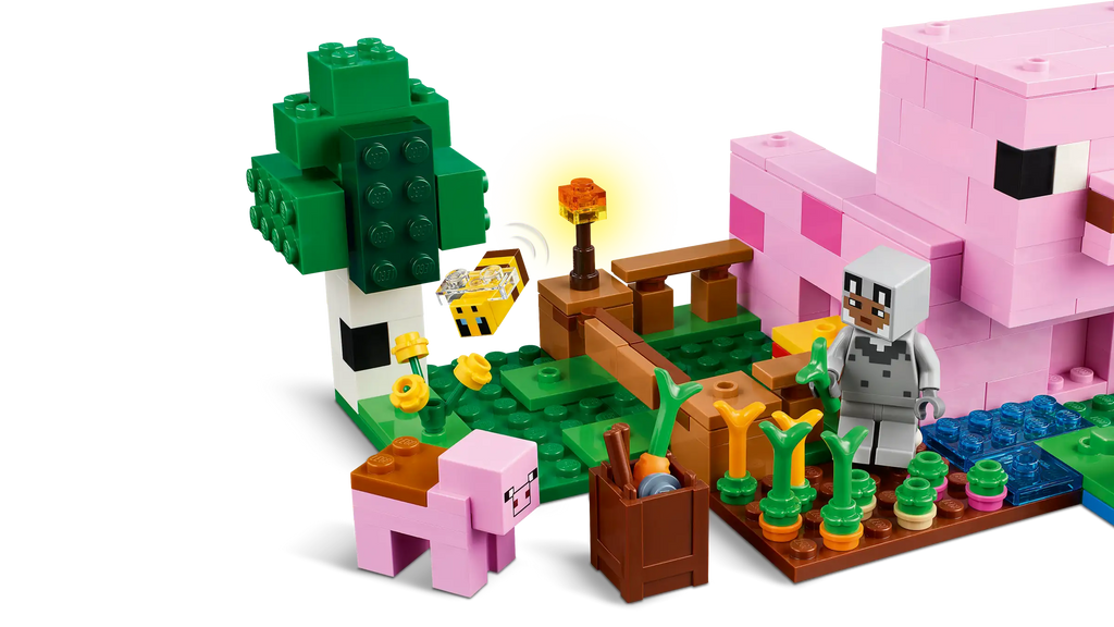 LEGO MINECRAFT 21268 The Baby Pig House - TOYBOX Toy Shop