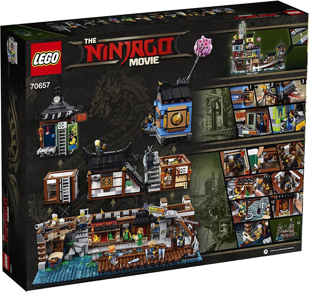 LEGO NINJAGO 70657 Movie City Docks - TOYBOX Toy Shop