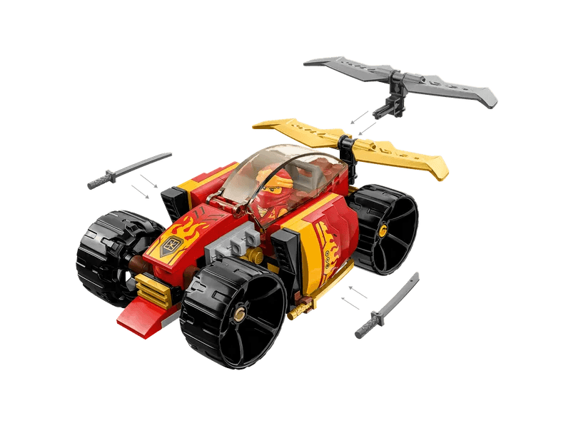 LEGO NINJAGO 71780 Kai's Ninja Race Car EVO - TOYBOX Toy Shop