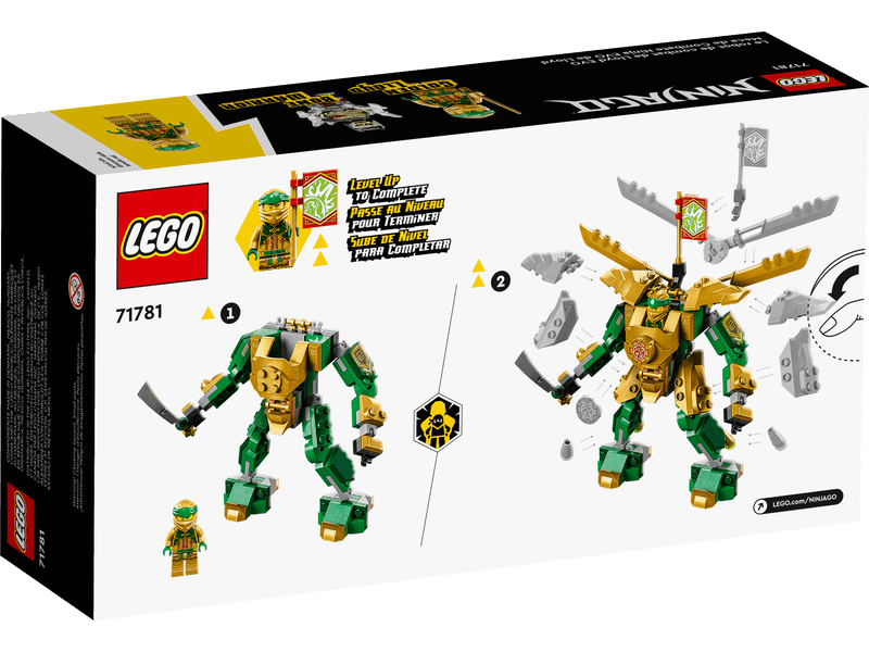 LEGO NINJAGO 71781 Lloyd's Mech Battle EVO - TOYBOX Toy Shop