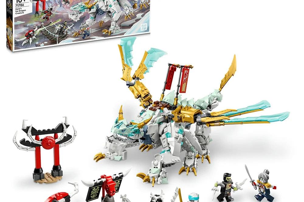 LEGO NINJAGO 71786 Zane's Ice Dragon Creature - TOYBOX Toy Shop