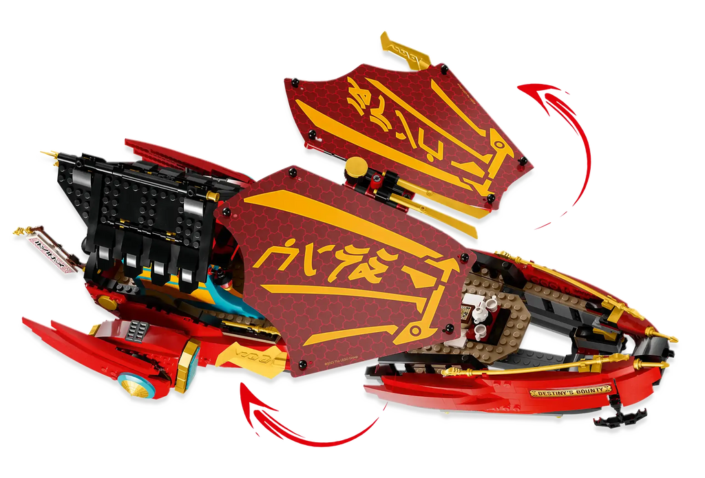 LEGO NINJAGO 71797 Destiny’s Bounty - Race Against Time - TOYBOX Toy Shop