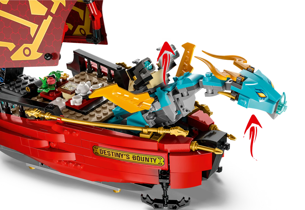 LEGO NINJAGO 71797 Destiny’s Bounty - Race Against Time - TOYBOX Toy Shop