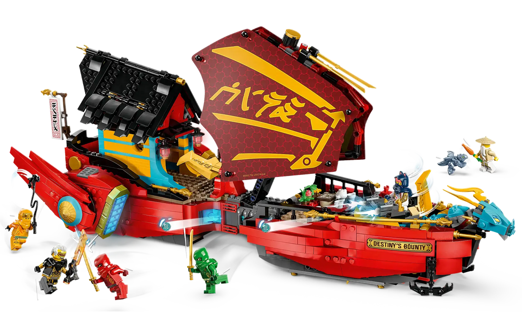 LEGO NINJAGO 71797 Destiny’s Bounty - Race Against Time - TOYBOX Toy Shop