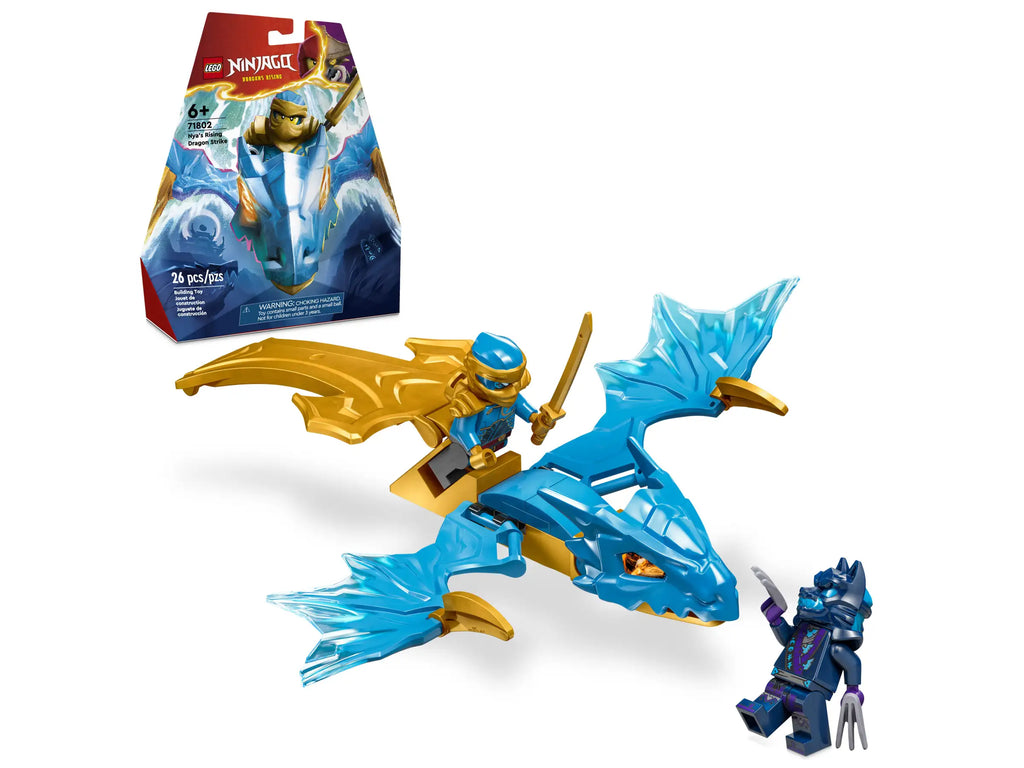 LEGO NINJAGO 71802 Nya's Rising Dragon Strike - TOYBOX Toy Shop