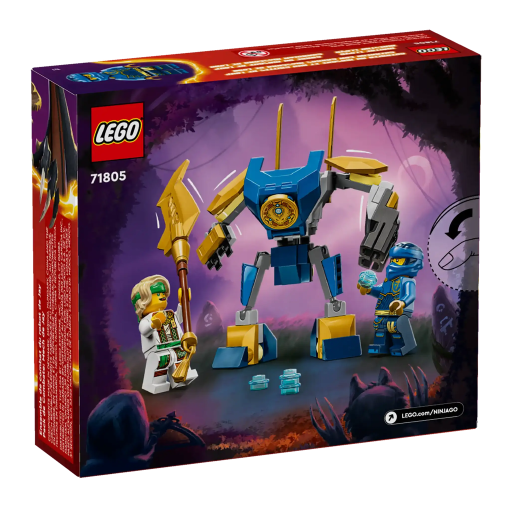 LEGO NINJAGO 71805 Jay's Mech Battle Pack - TOYBOX Toy Shop