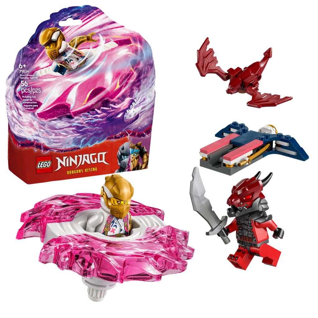 LEGO NINJAGO 71824 Sora's Dragon Spinjitzu Spinner - TOYBOX Toy Shop