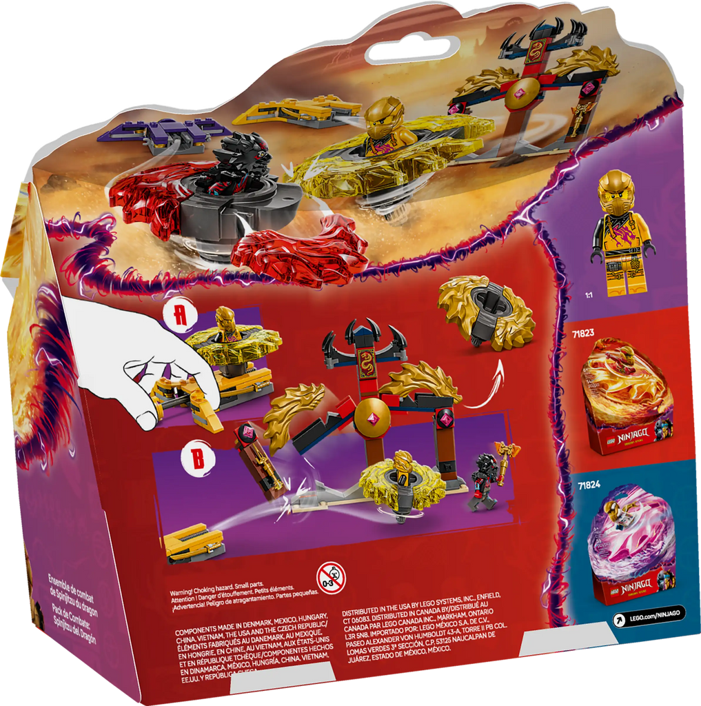 LEGO NINJAGO 71826 Dragon Spinjitzu Battle Pack - TOYBOX Toy Shop