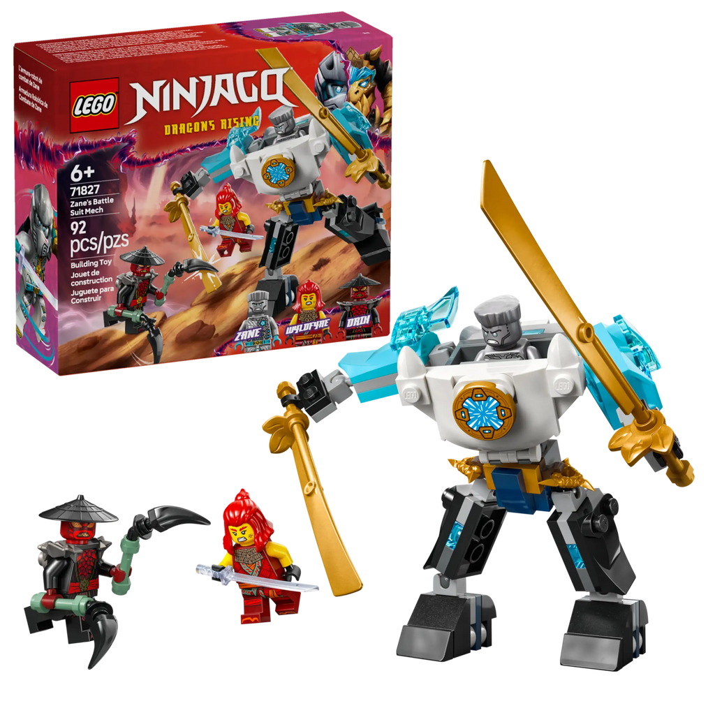 LEGO NINJAGO 71827 Zane's Battle Suit Mech - TOYBOX Toy Shop